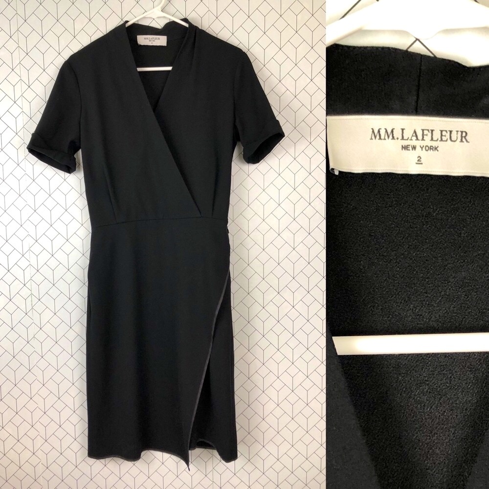 MM LaFleur Tory Faux Wrap Dress